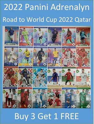$5.99 • Buy Panini Adrenalyn XL Road To World Cup 22 Qatar - Special Cards Buy 3 Get 1 FREE