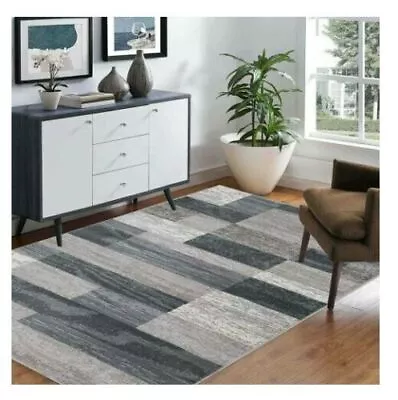 Rockwood Geometric Patchwork Runner Foldable Runner Rugs Indoor Carpet Area Rug • $57.80