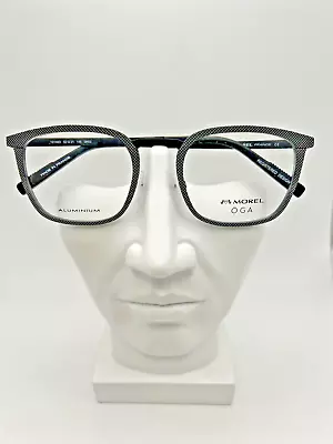 Morel OGA Aluminum 10146O Designer Eyeglasses Frames Gunmetal GN02 52-21-145 • $112.79