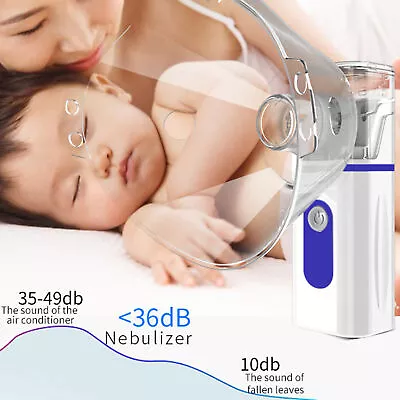 Steam Atomizer Simple Operation Ergonomic Design Handheld Mesh Inhaler Mist W • $15.10