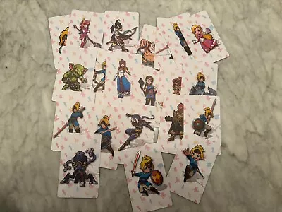 25PCS Zelda Breath Of The Wild Amiibo Coin Cards NFC Tag Switch BOTW With Box AU • $9.95