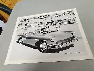 1955 BUICK WILDCAT III Convertible Concept Original Factory Photo  • $19.95