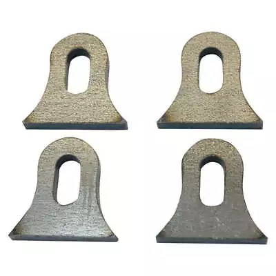 Weld On Steel Mounting Tabs Vintage Style 8 By TC Bros • $13.95