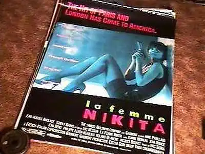 La Femme Nikita Orig 27x41 Movie Poster Rolled  Luc Besson 1990 • $28