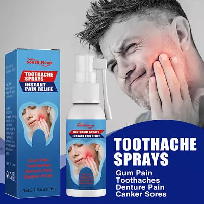 £4.97 • Buy Toothache Spray Instant Pain Relief Oral Teeth Care Effective Dental Treatment