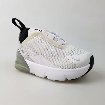 Boy's Girl's NIKE 'Air Max 270' 4C US Infant  Shoes White | 3+ Extra 10% Off • $31.49