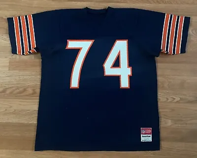 Chicago Bears 80's Jim Covert Macgregor Sand Knit Jersey L • $65