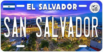 San Salvador El Salvador Novelty Car License Plate • $17.89