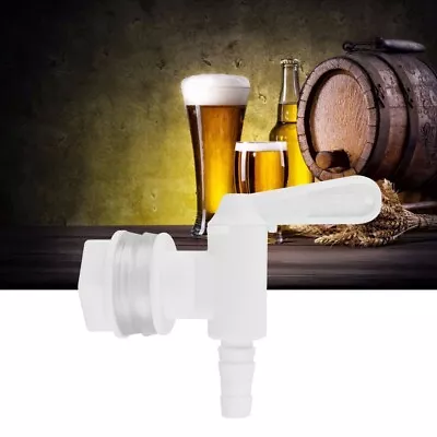 Plastic Drum Tap White Spigot Bucket Home Brewing Beer Barrel Keg Water Tools • £4.16