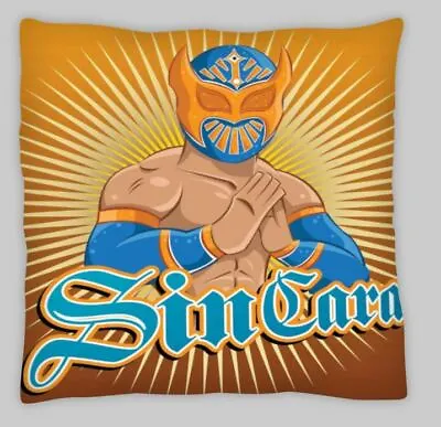 WRESTLING Sin Cara  CUSHION COVER WRESTLER  NO Mask Kids • £6.15