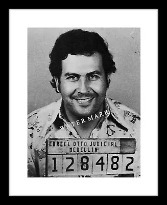 Pablo Escobar Mug Shot 8x10 PHOTO Print Mugshot Colombian Gangster Poster  • $9.99