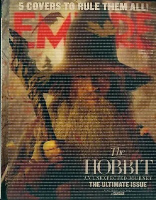 Empire Magazine - Dec. 2012 - The Hobbit - Lenticular Cover 2 - Shop Return • £4.99