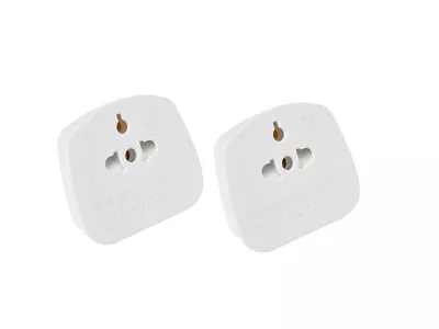 £4.24 • Buy 2pack 3 Pin Plug Universal Tourist Adaptor For Usa  Aus Eu Au Us To Uk 13a Fused