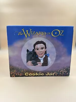 VTG The Wizard Of Oz Cookie Jar Dorothy & Toto 1998 Warner Bros. Studio Store • $90