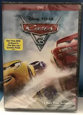 🏎️ Cars 3 (New DVD Sealed See Pictures) Kiel Murray Bob Peterson Mike Rich🆕 • $11.99