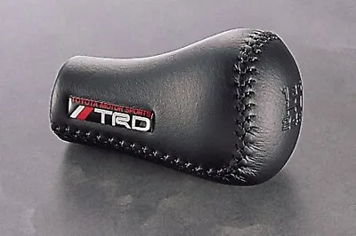 TRD Leather Shift Knob Levin Trueno AE86 5 Speed Black For MT From Japan • $146.23