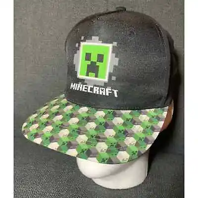 Minecraft Microsoft 2021 Cap Hat Snapback Youth Boys Adjustable OSFM Gaming New! • $13.92