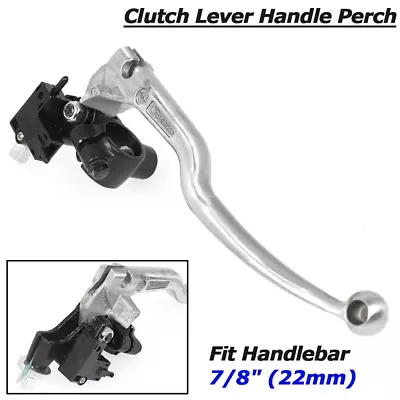 7/8  Handlebar Clutch Perch Lever W/Switch Sensor For SUZUKI V-Strom DL250 DL650 • $25.46