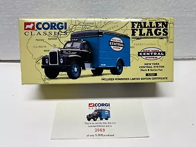 Corgi Classics Fallen Flags #52501 NY Central Mack B Series Van 1:50 Scale • $15.95