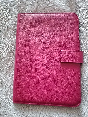 Smythson Leather Apple IPad Mini Case In Pink - With Dust Bag • £20