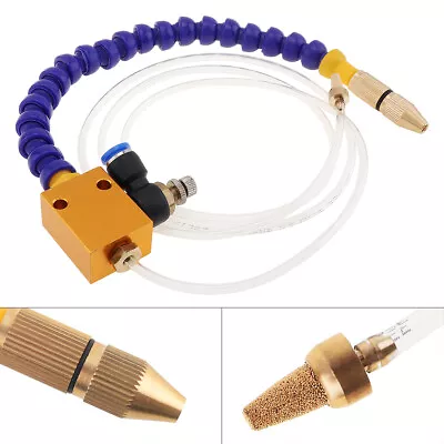 Mist Coolant Lubrication Spray System 8mm Air Pipe For CNC Lathe Milling Drill • $14.24