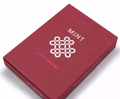 Mint Playing Cards Raspberry 52Kards Marked Deck Magic David Blaine Dan And Dave • $69.95