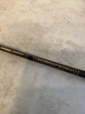 Vintage Daiwa Apollo Gold 1971FC 6 Foot Rod Graphite Nice • $45