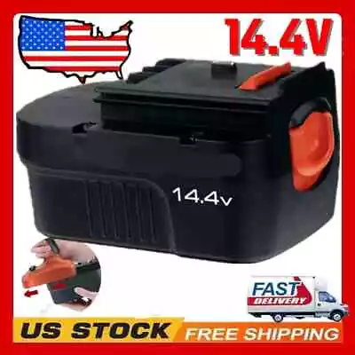 For BLACK+DECKER 14.4V Slide Battery HPB14 FIRESTORM FSB14 499936-34 A14 Charger • $17