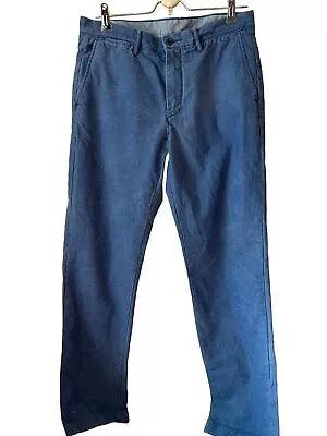 Men's J.Crew Urban Slim Light Blue Cotton KHAKI Pants Size 31/32 • $17.99