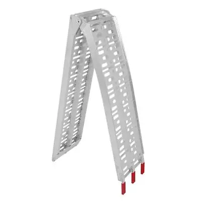 7.5' ATV Arched Truck Aluminum Folding Motorcycle Ramp - 89'' X 12“” • $73.24