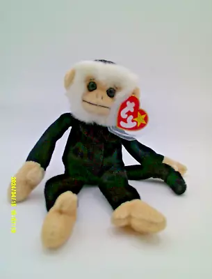 1999 Mooch The Monkey Ty Beanie Baby In Good Condition Never Played • $5.99