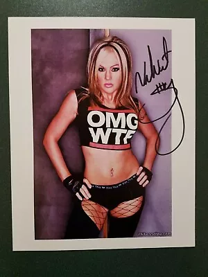 Velvet Sky Autographed 8x10 Photo - Coa - Wrestling - Pose 6 • $18