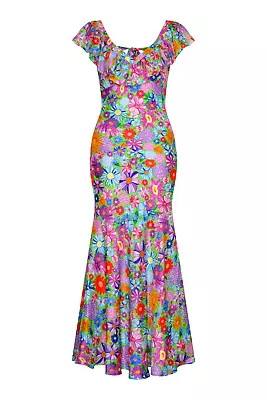 Olivia Rubin Rex Botanical Floral Printed Dress Size 8 🌷RRP £360 🌷 • £285