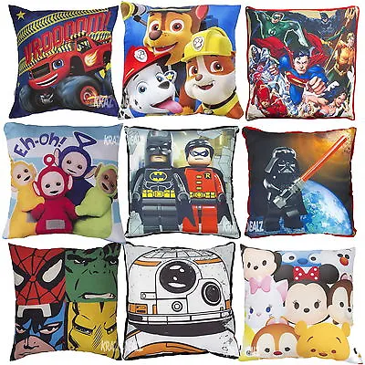 Official Licensed Character Square/Shaped Cushions Marvel Lego BOYS GIRLS • £7.95