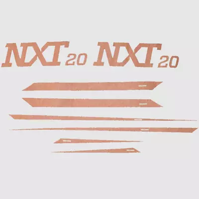 $230.11 • Buy MasterCraft Boat Decal Kit 750189 | NXT20 Orange (8 Piece)