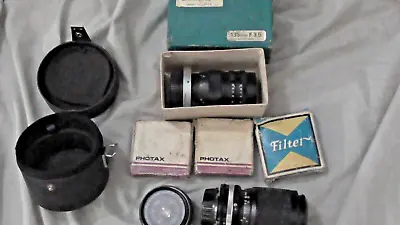 Bulk Lot Of Vintage Camera Lenses And Filters • $200