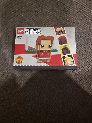 Lego 40541 Manchester United Go Brick Me - Brickheadz Soccer Football - New AU • $79.99