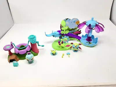 Sega Spinmaster Zoobles - Spring To Life Blossoming Garden & Jump Rope Playsets • £15