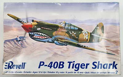 Revell P-40B Tiger Shark 1:48 Scale Plastic Model Kit 85-5209 NIOB Parts Sealed • $21.99