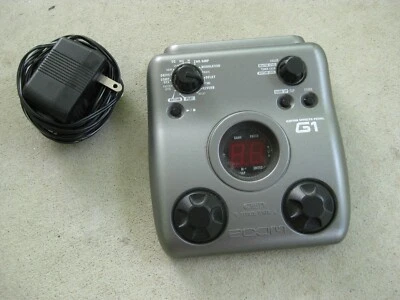 $19.99 • Buy Zoom G1 Guitar Multi Effects Pedal. With Power Adaptor
