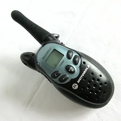 Motorola T-5000 Talkabout Walkie Talkie Handheld Unit 2 Way Radio • $14.95