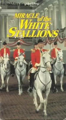 Miracle Of The White Stallions Eddie Albert Robert Taylor VHS Free Shipping USC • $9