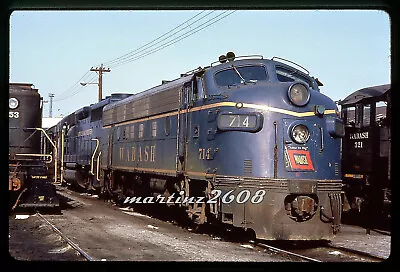 (mz) Dupe Train Slide Wabash (wab) 714 Roster • $4.99