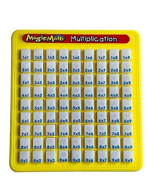 Vtg 1993 Magic Math Multiplication Machine Press & See Educational Homeschool • $24.99