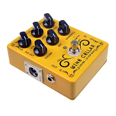 CP-60 Driver+DI For Bass Guitar Pedal Effect 9V Guitar Accessories Wine Cellar  • $45