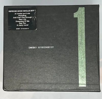 Depeche Mode The Singles Box Set Volume 1 - 6 CDs - DMBX1 - UK Release  • $99