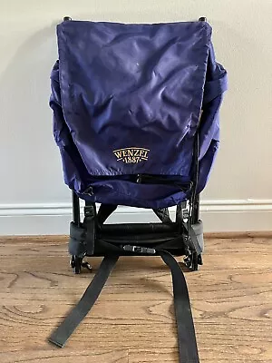 WENZEL Vintage Hiking Backpack W/ External Aluminum Frame Large Adirondack • $25