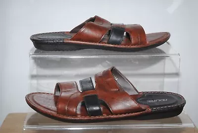NDURE Men’s Brown And Black Sandals Uk Size 10 • £2.99