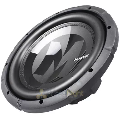 Memphis Audio 12  Selectable Subwoofer 2 Ohm Or 4 Ohm 600W Max Power PRX1224 • $159.95