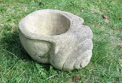 Nice Snail Shaped COTSWOLD STUDIOS Reconstituted Stone Garden Planter. WIRRAL  • £30